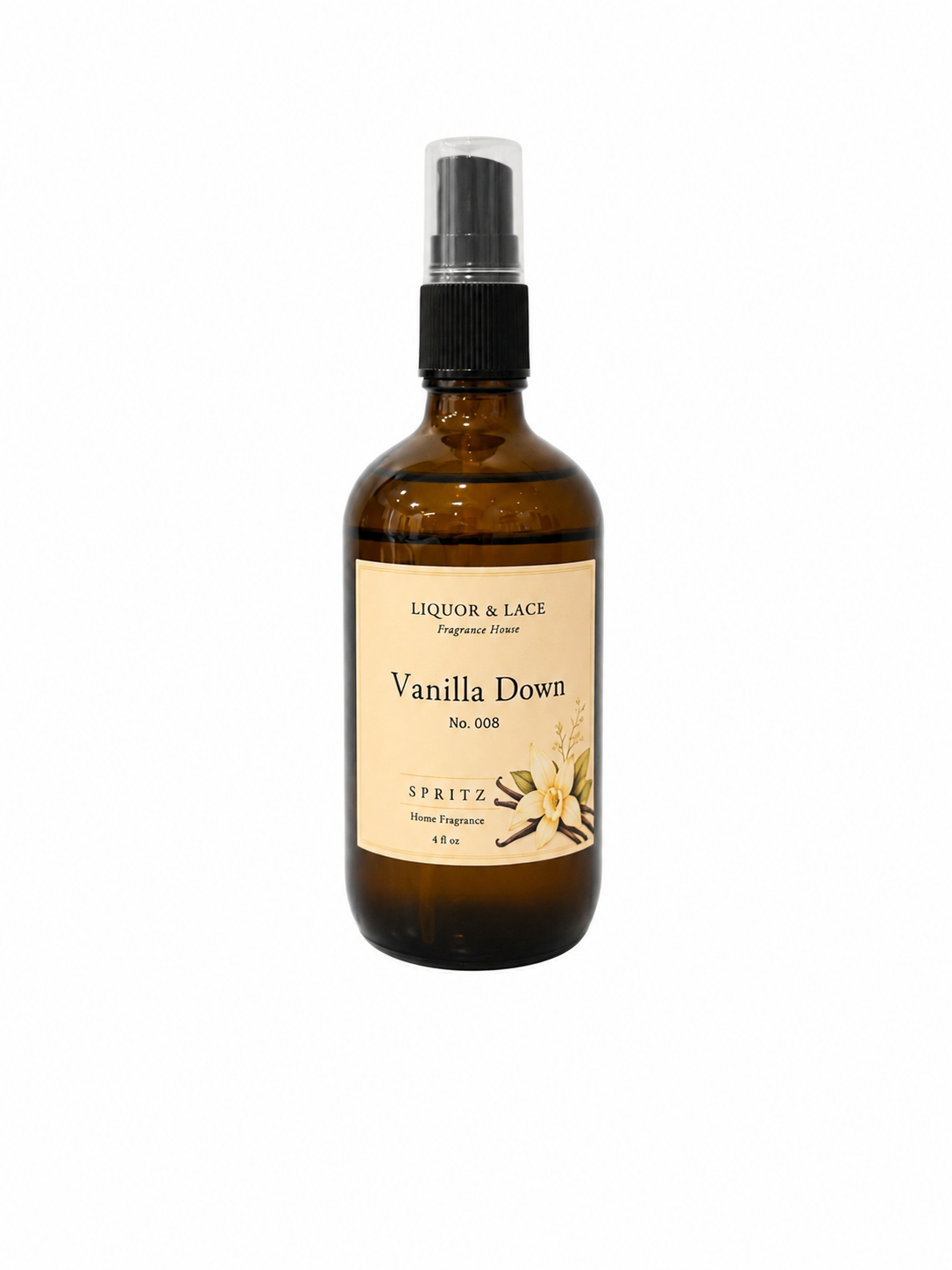 Vanilla Down 4oz Home Fragrance Spray