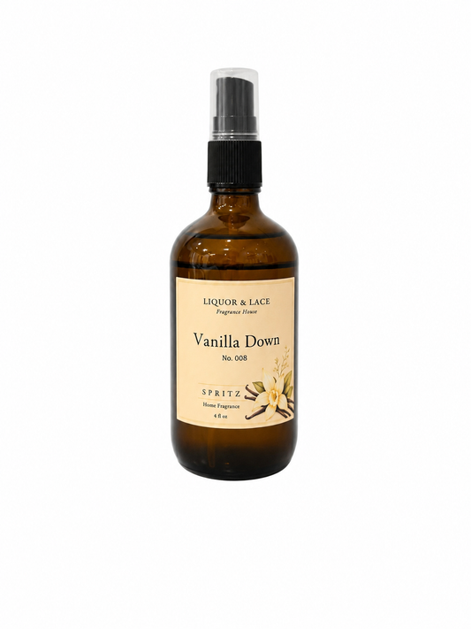 Vanilla Down 4oz Home Fragrance Spray