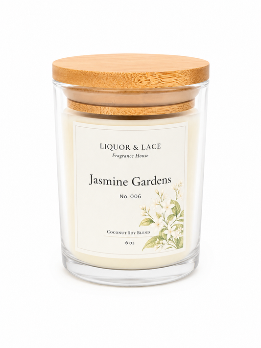 Jasmine Gardens 6oz Coconut Blend Candle