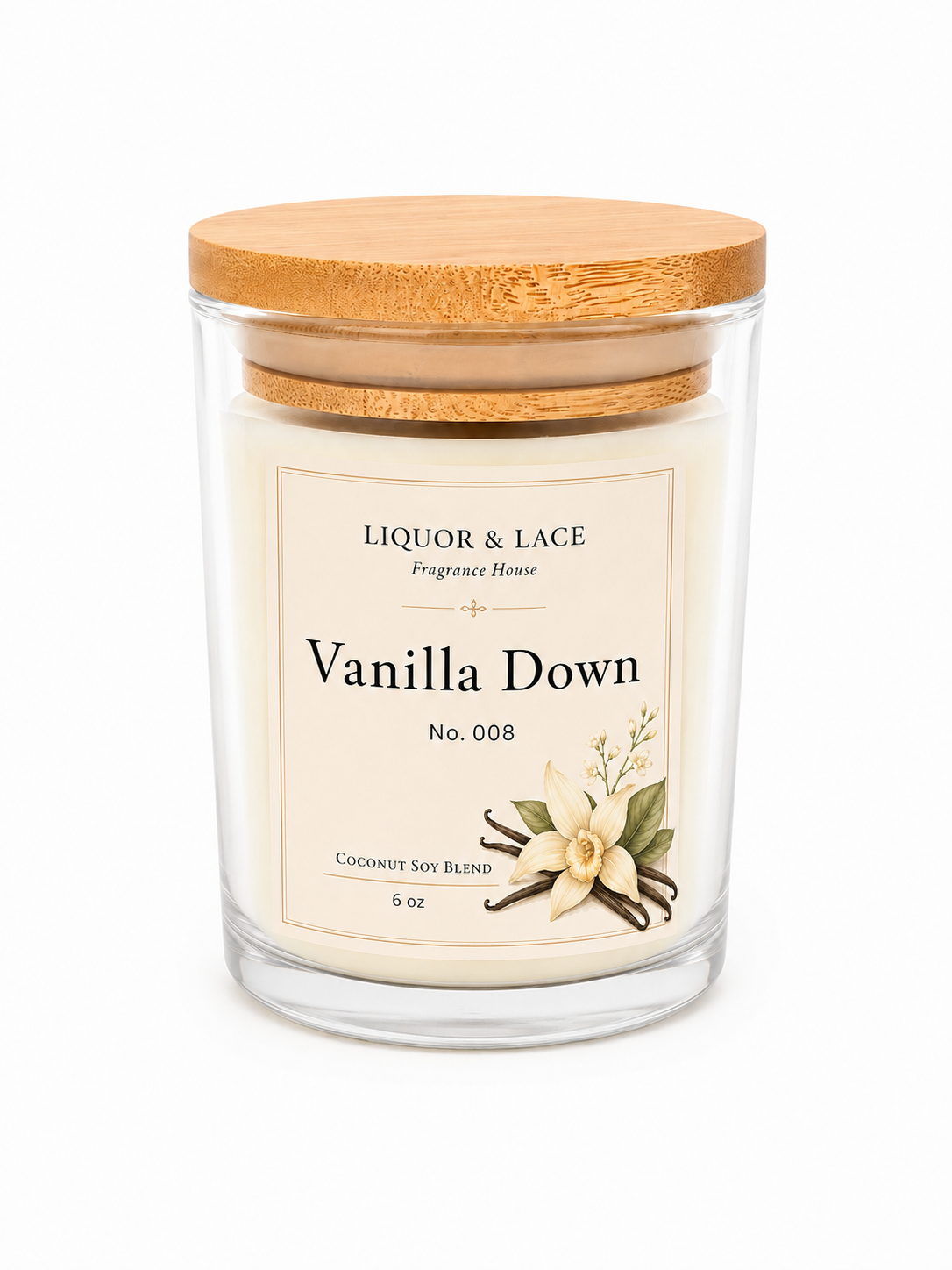 Vanilla Down 6oz Candle